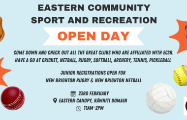 Eastern Community Sport and Recreation Open Day logo